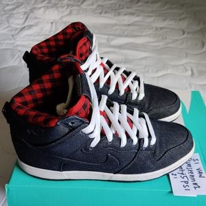 Nike 2015 dunk sb high prem "lumberjack" size 10